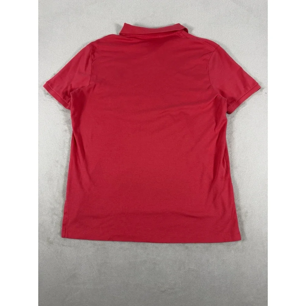 Polo Ralph Lauren Mens XL Pink Short Sleeve Iconic Mesh Pony Logo Polo Shirt XL